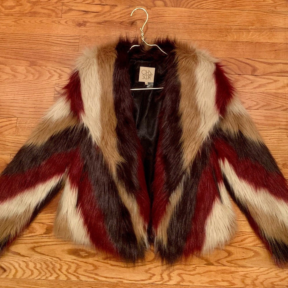 Faux Fur Jacket, High Quality